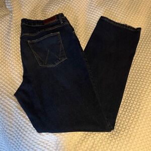 Wrangler Women’s dark wash Straight Jeans